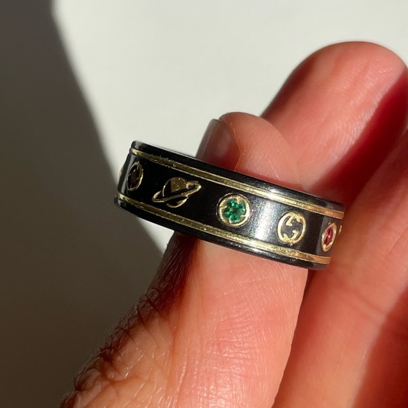 Gucci Icon Ring with Gemstones - Picture 4 of 4